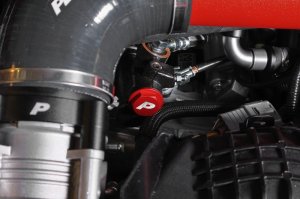 Subaru LGT Clutch Lines - Perrin Performance - Clutch Delay Valve Delete - Black - `05-`09 Subaru LGT Clutch Lines - Perrin Performance - Clutch Delay Valve Delete - Black - `05-`09